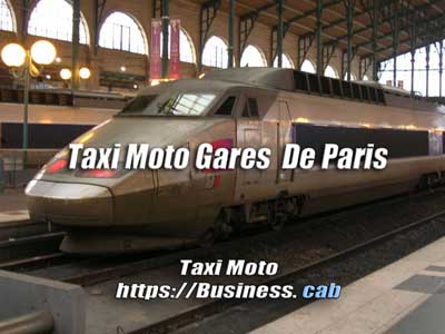 Taxi Moto Gares de Paris
