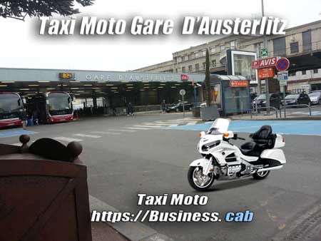 Taxi Moto Gare d'Austerlitz