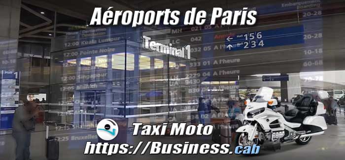 Taxi Moto Aéroport Paris